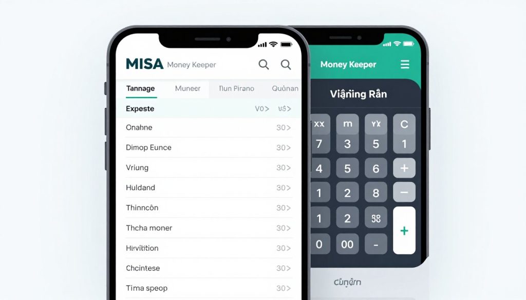 MISA Money Keeper app quản lý tài chính