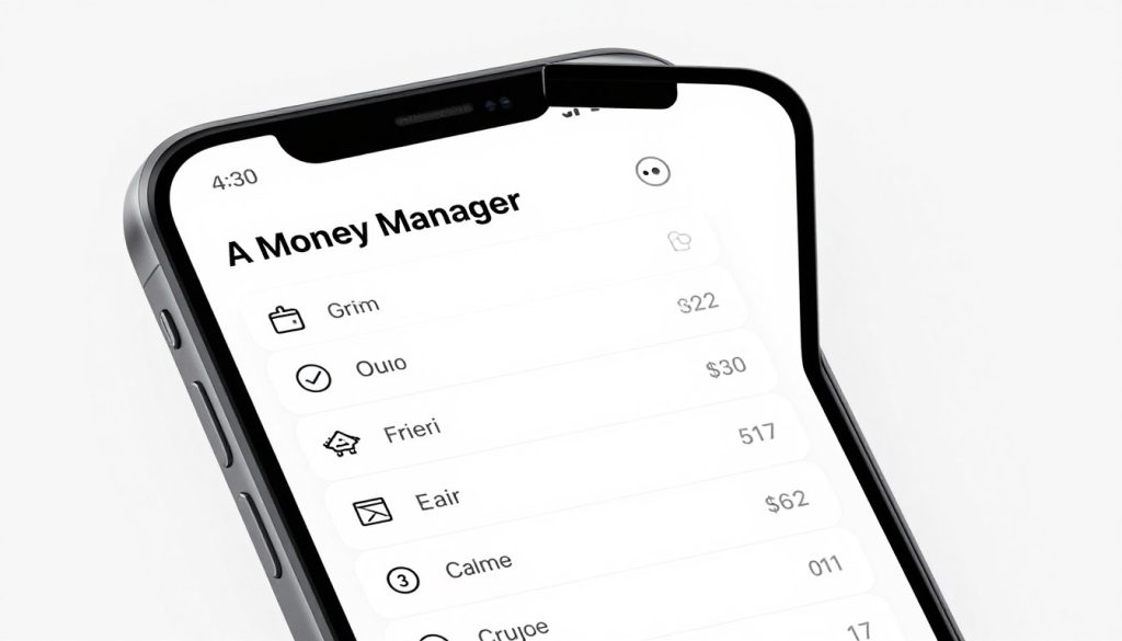 Money Manager expense tracker