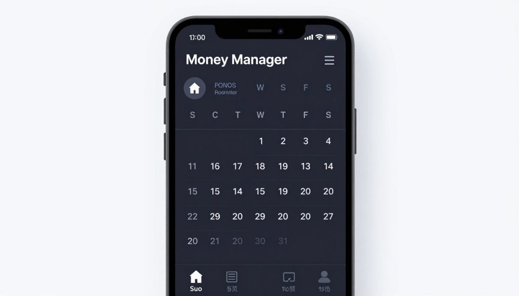 Money Manager expense tracking app
