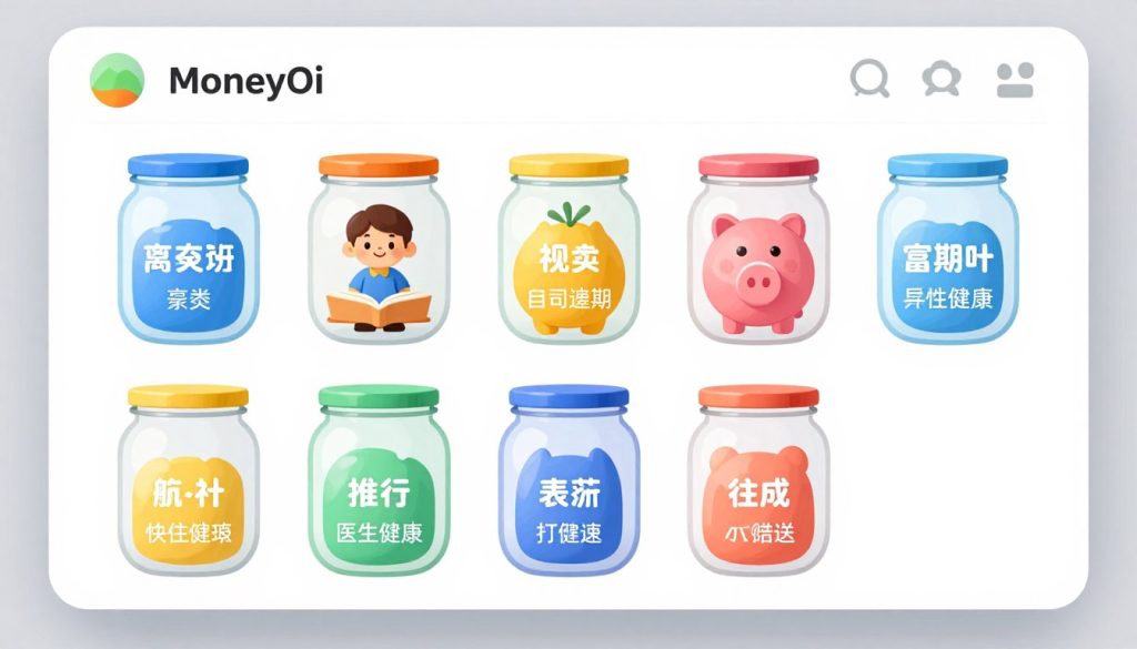 MoneyOi app 6 hũ quản lý tài chính MoneyOi app 6 hũ quản lý tài chính