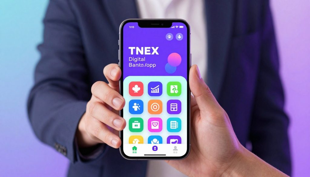 TNEX ngân hàng số