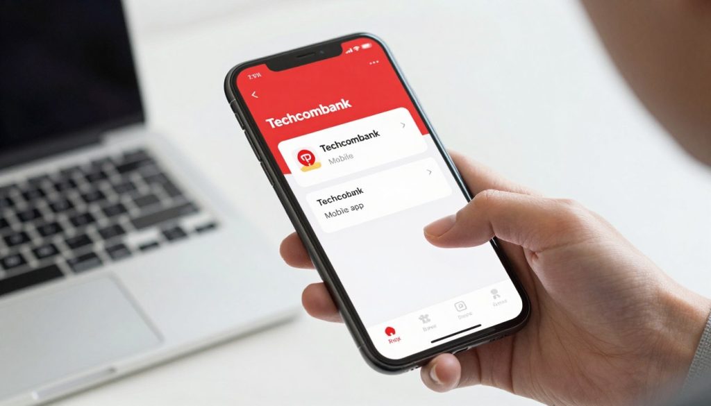 Tải app Techcombank Mobile vay tiền