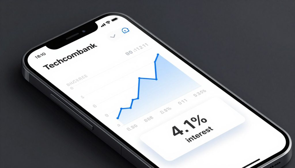 Techcombank Mobile app quản lý tài chính