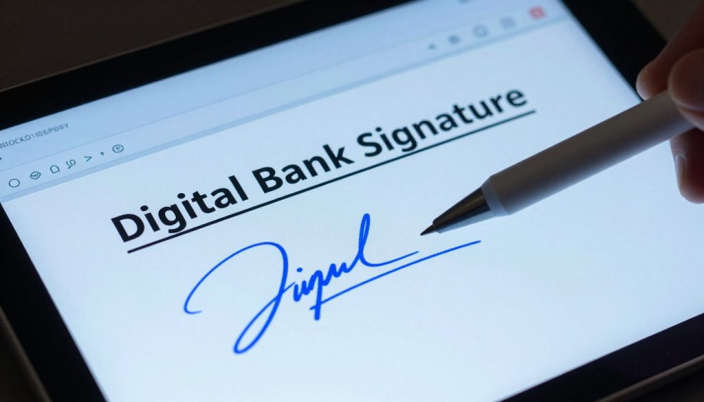 chữ ký điện tử ngân hàng
