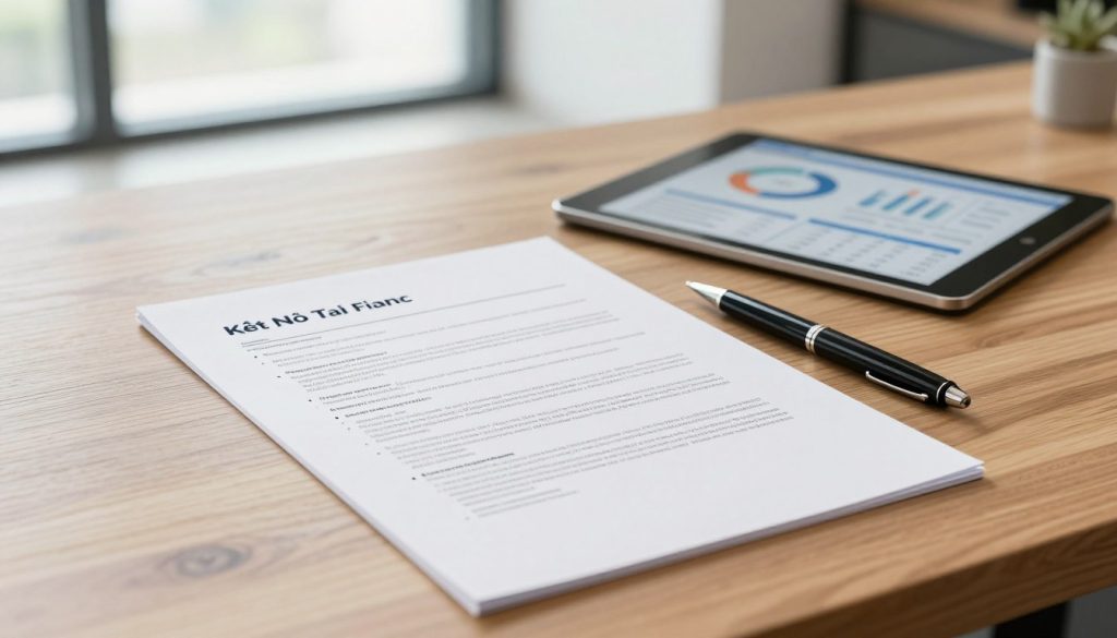 hợp đồng dịch vụ tài chính