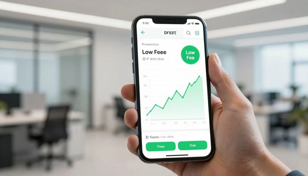 mở tài khoản chứng khoán phí thấp