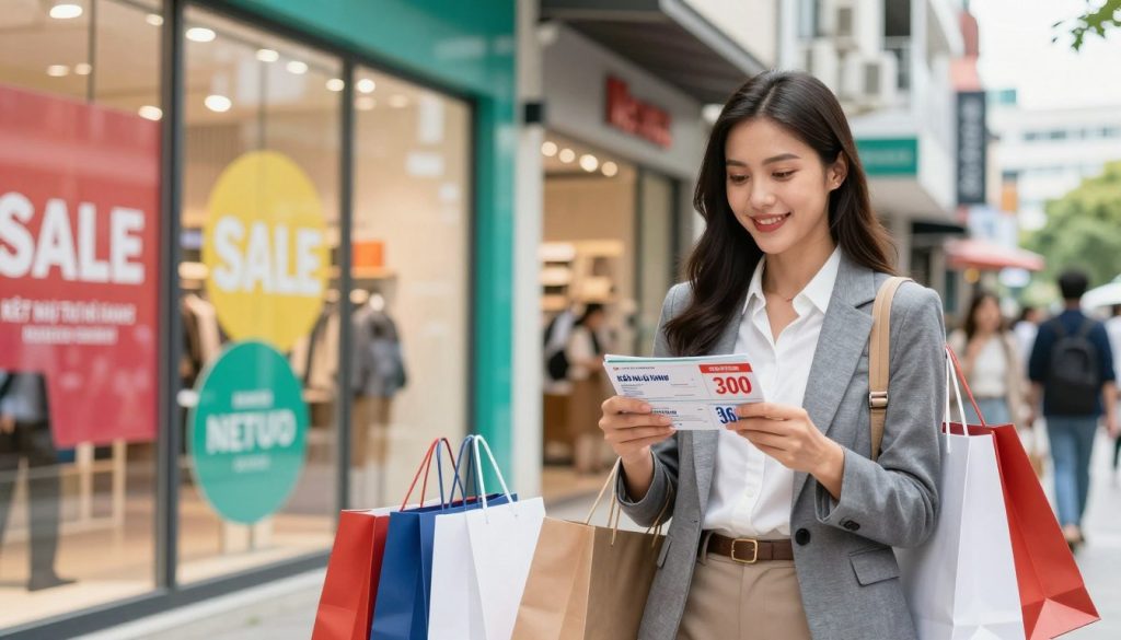 mua sắm thông minh và tiết kiệm chi phí