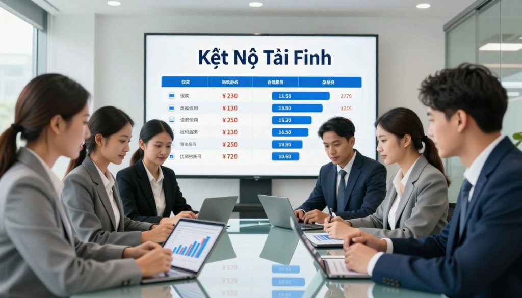 sánh lãi suất và dịch vụ ngân hàng