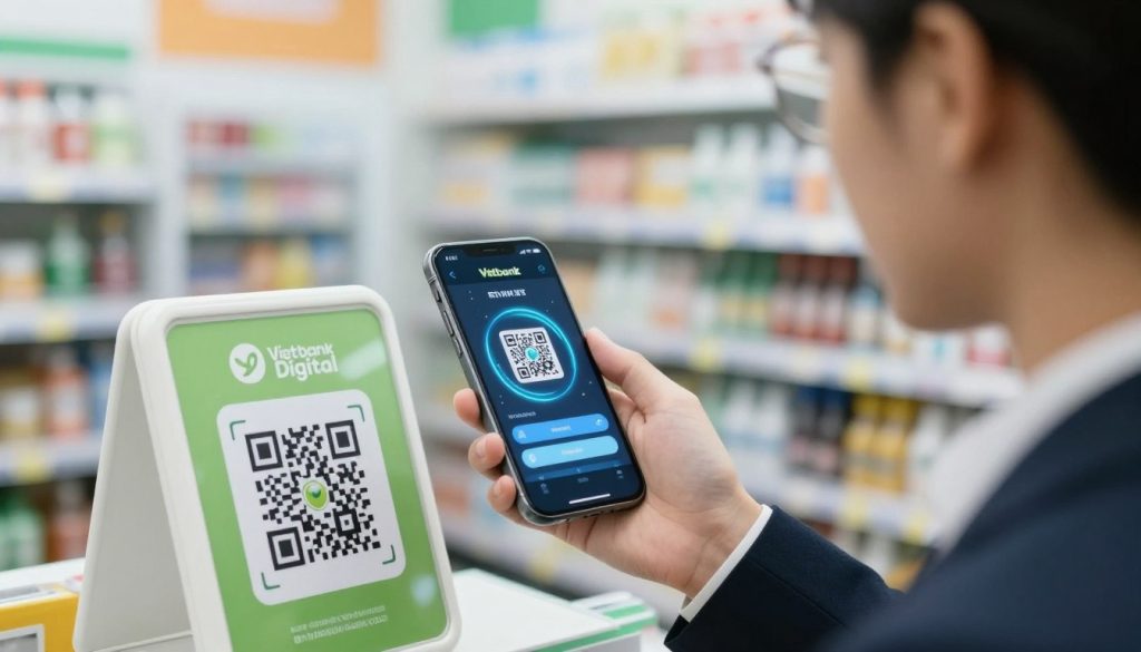 thanh toán QR code ví điện tử Việt Nam