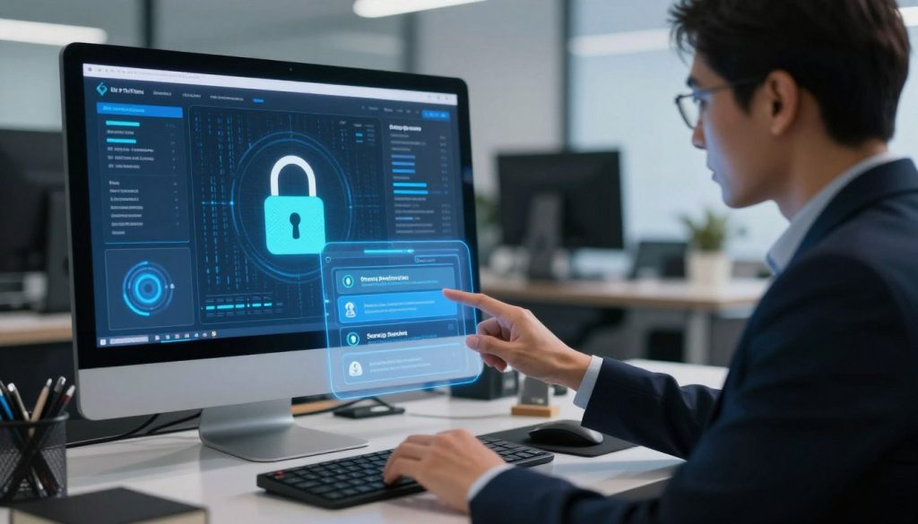 thiết lập mật khẩu mạnh và xác thực đa lớp